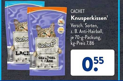 Cachet Knusperkissen Angebot bei ALDI SÜD - 1Prospekte.de
