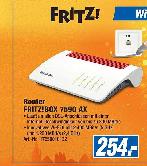 Expert Technomarkt Router Fritz!box 7590ax