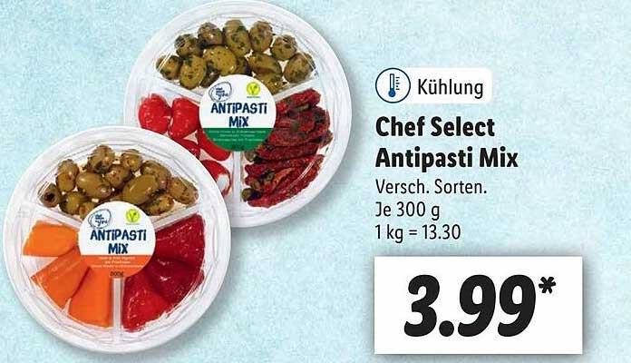 Chef Select Antipasti Mix Angebot bei Lidl
