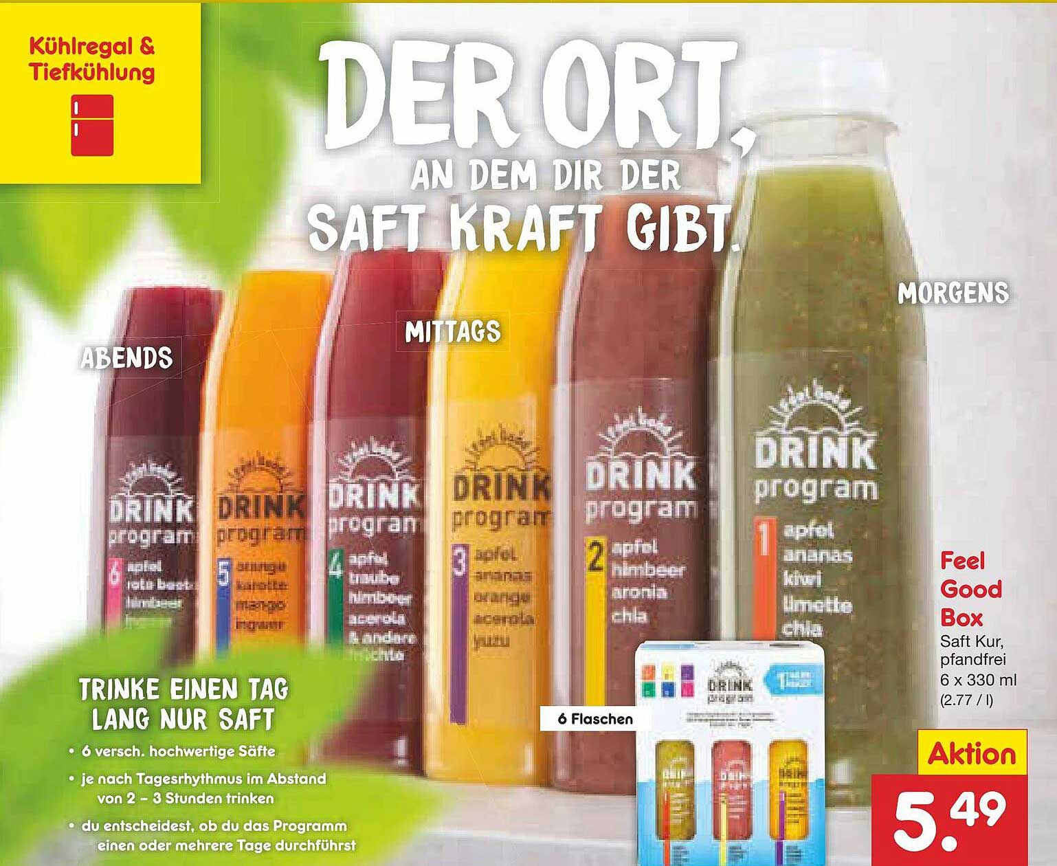 Netto Marken-Discount Feel Good Box Drink Program