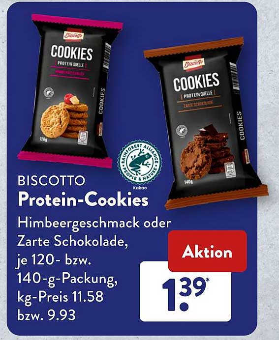 ALDI SÜD Biscotto Protein-cookies