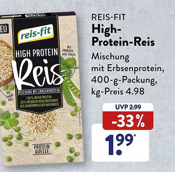 ALDI SÜD Reis-fit High-protein-reis