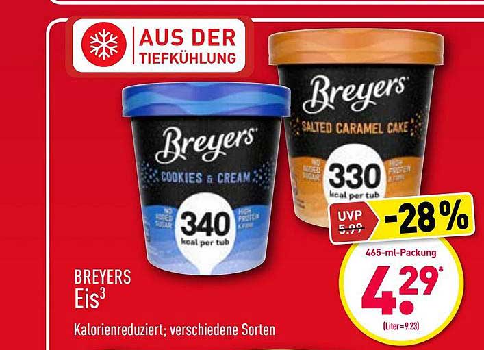 Breyers Eis Angebot bei ALDI Nord 1Prospekte.de