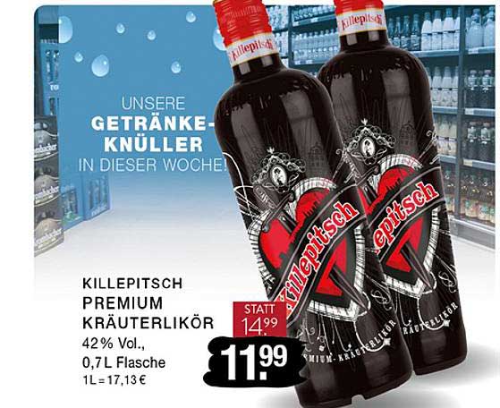 Edeka Zurheide Killepitsch Premium Kräuterlikör