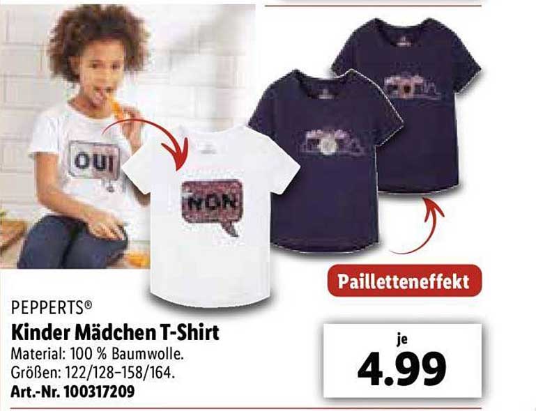 Rabatt 58 % Grün 158 KINDER Hemden & T-Shirts Basisch Pepperts T-Shirt 