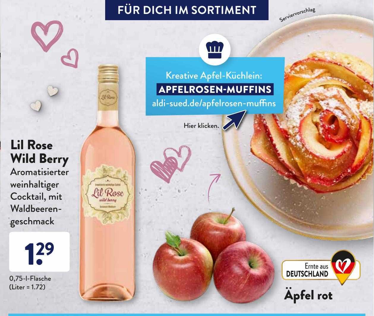 Kokain Gabel kreativ lil rose wild berry aldi süd Erzieher Gymnastik Gans