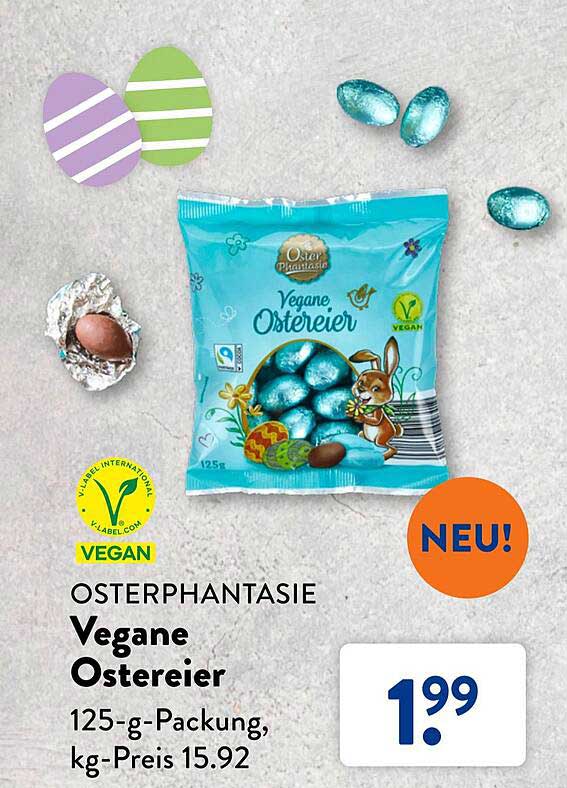 ALDI SÜD Osterphantasie Vegane Ostereier