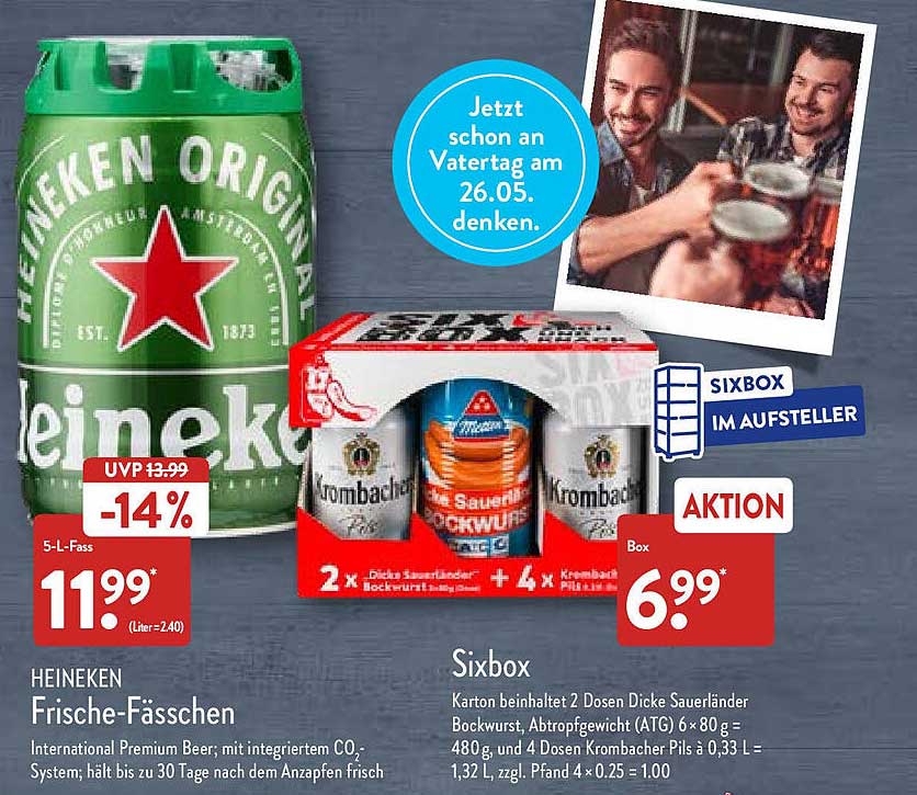 Heineken Frische F Sschen Sixbox Angebot Bei Aldi Nord Prospekte De