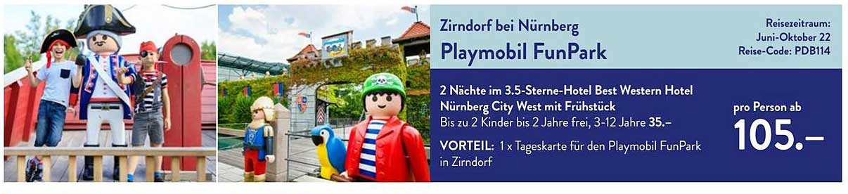 Zirndorf Bei Nürnberg Playmobil Fun Park Angebot bei Aldi Nord Reisen