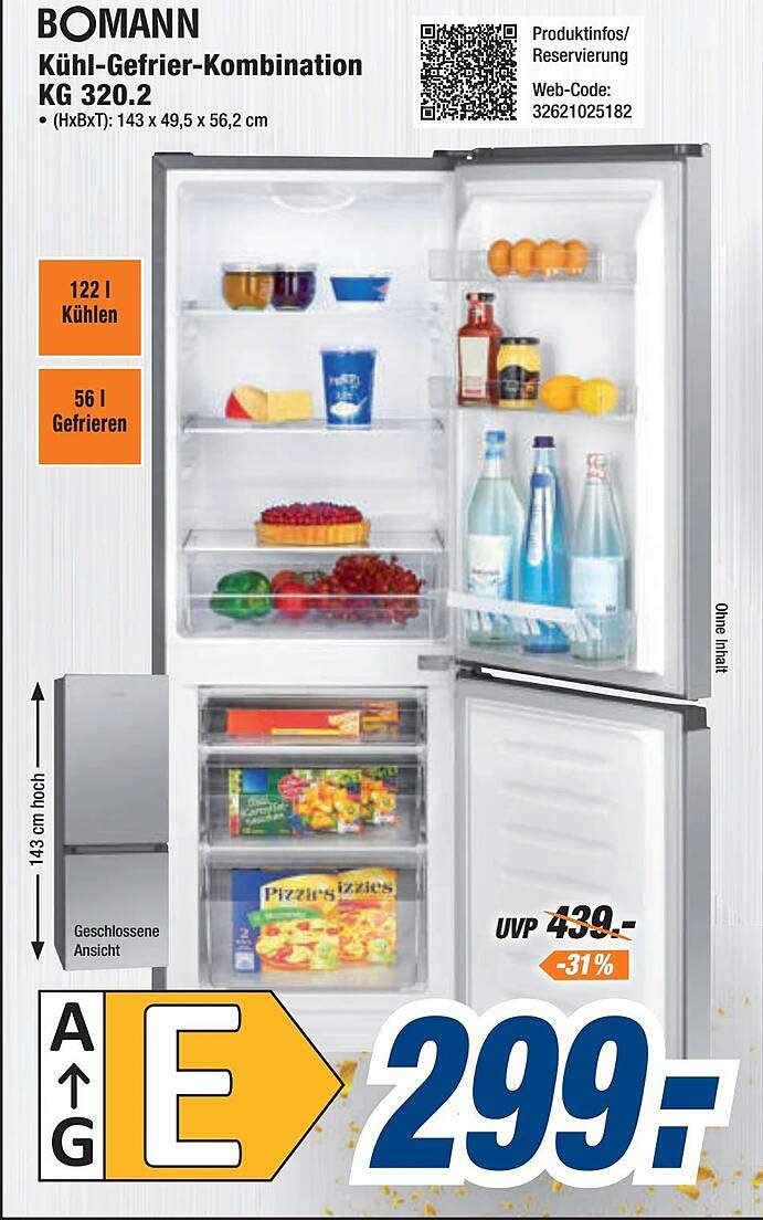 Kuhl Gefrier Kombi Angebot 2
