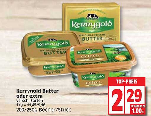 EDEKA Kerrygold Butter Oder Extra