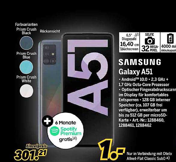 MEDIMAX Samsung Galaxy A51