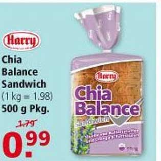 Multi Markt Harry Chia Balance Sandwich