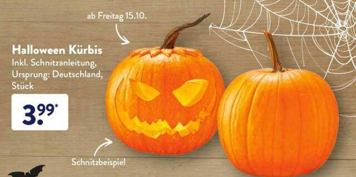 Halloween Kürbis Angebot bei ALDI SÜD 1Prospekte.de