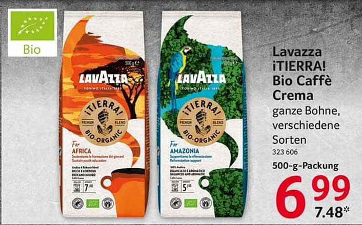 Lavazza Itierra! Bio Caffe Crema Angebot bei Selgros - 1Prospekte.de