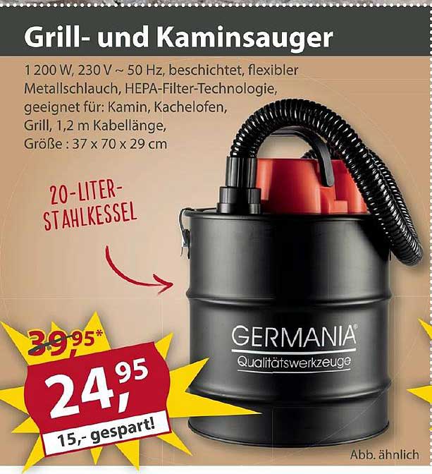 Sonderpreis Baumarkt Germania Grill Und Kaminsauger
