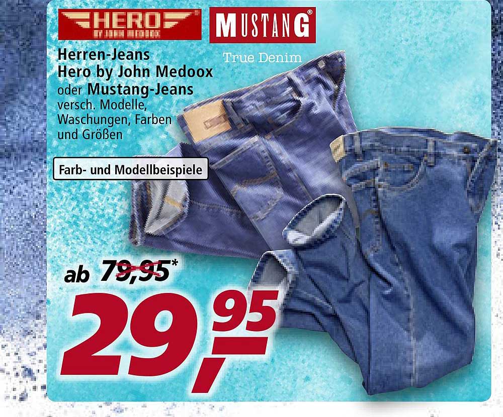 Same Strictly delay Herren Jeans Hero By John Medoox Oder Mustang Jeans Angebot bei Real
