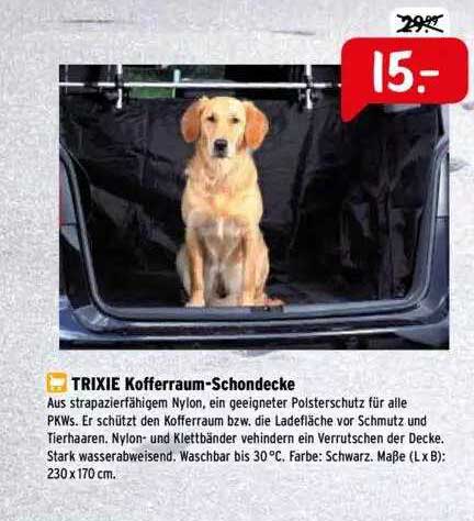 Trixie Kofferraum-Schondecke 230x170cm