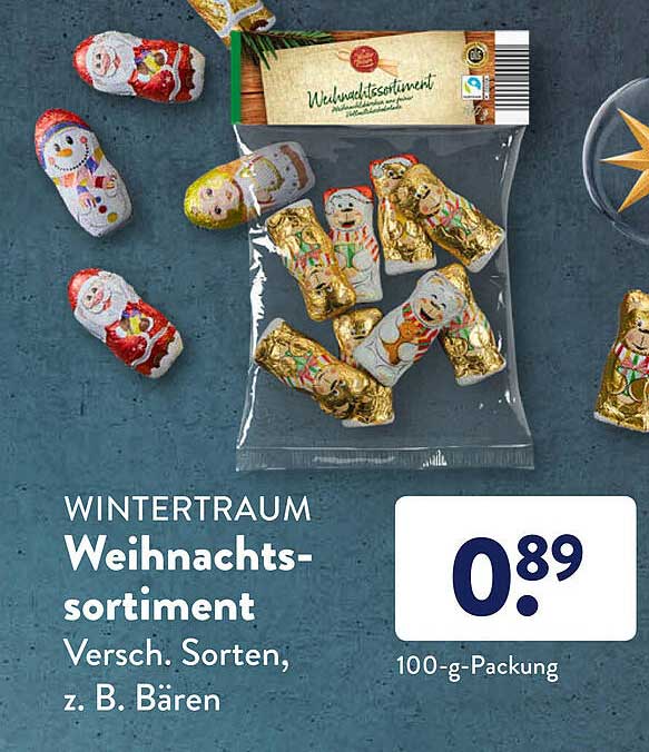 Wintertraum Weihnachtssortiment Angebot bei ALDI SÜD 1Prospekte.de