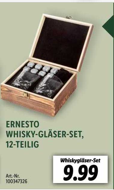 Lidl Ernesto Whisky-gläser-set, 12-teilig