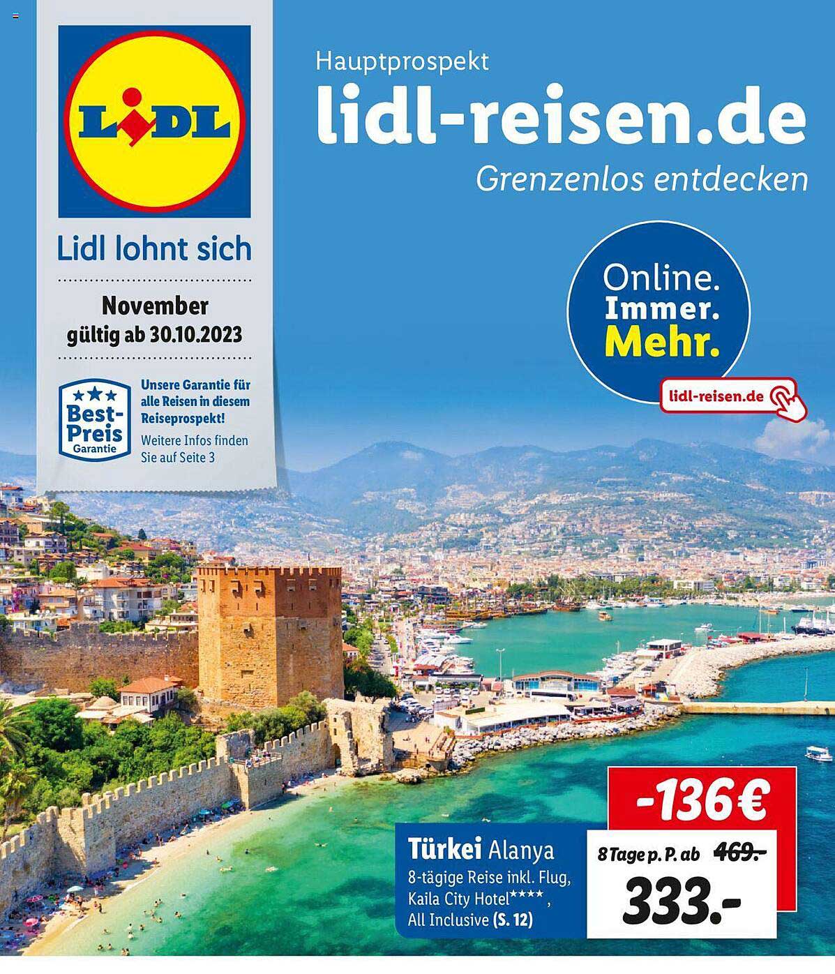 Hauptprospekt Lidl reisen de Angebot Bei Lidl Reisen 1Prospekte de