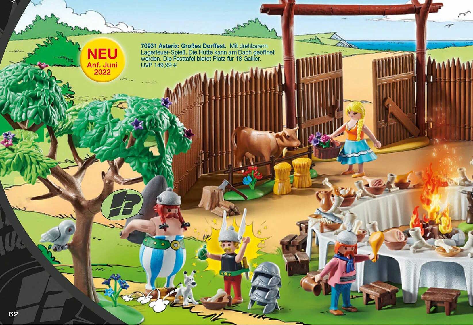 Playmobil 70931 Asterix: Großes Dorffest