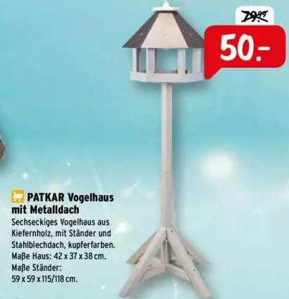 Raiffeisen Markt Patkar Vogelhaus Mit Metalldach