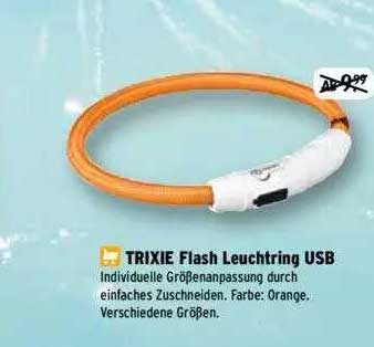 Raiffeisen Markt Trixie Flash Leuchtring Usb