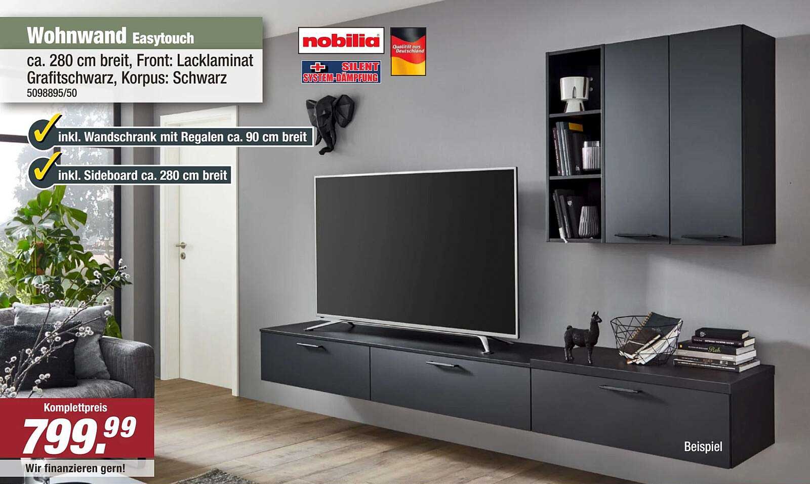 Wohnwand Angebot bei POCO