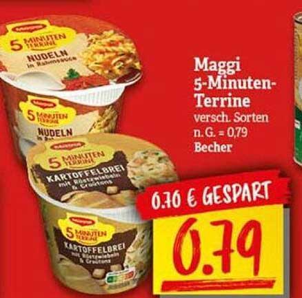 Maggi 5 Minuten Terrine Kartoffelbrei Mit Cremè Fraîche 53g / 1.86oz - Foto 5