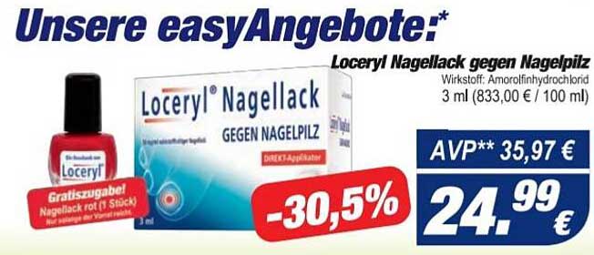 Easy Apotheke Loceryi Nagellack Gegen Nagelipilz