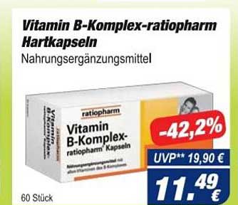 Easy Apotheke Vitamin B-komplex-ratiopharm Hartkapseln