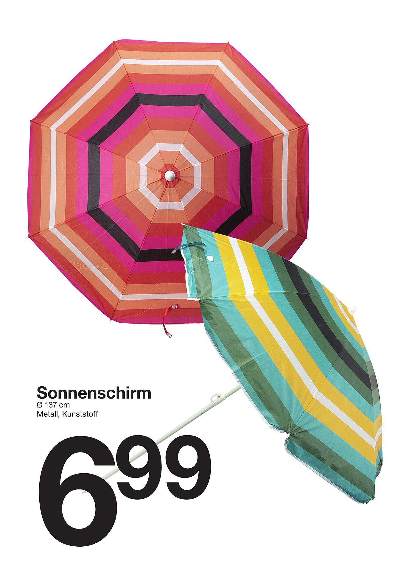 Sonnenschirm Angebot bei Zeeman