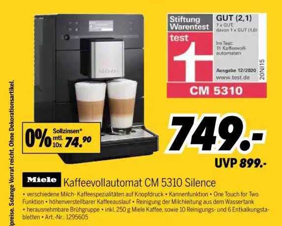 MEDIMAX Miele Kaffeevollautomat Cm 5310 Silence
