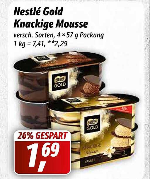 Simmel Nestlé Gold Knackige Mousse