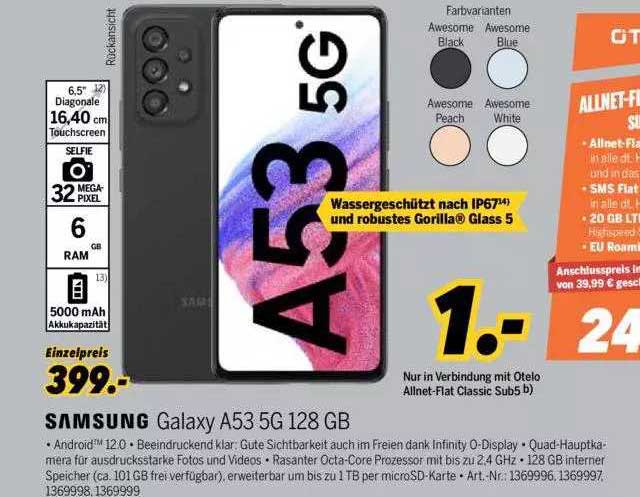 MEDIMAX Samsung Galaxy A53 5g 128 Gb