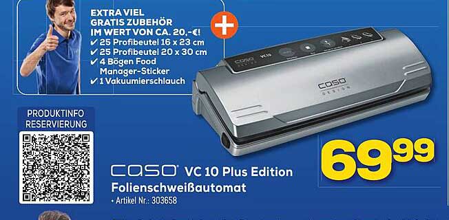 VC 10 Plus Edition - Con Set Di Accessori Di Grandi Dimensioni