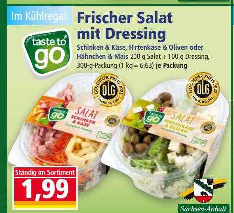 NORMA Frischer Salat Mit Dressing