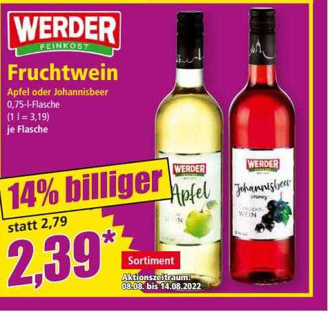 NORMA Werder Fruchtwein