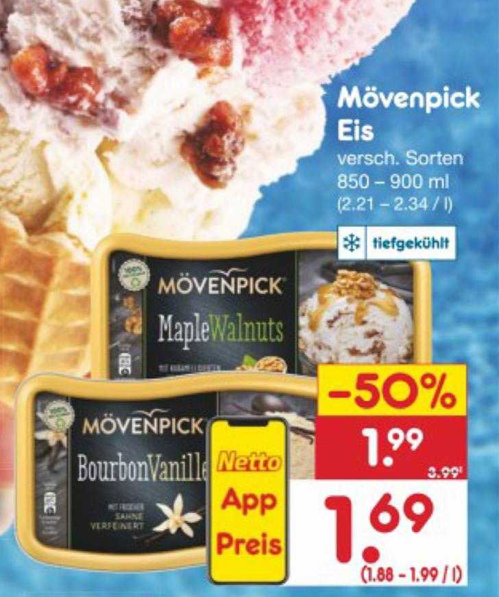 Mövenpick Eis Angebot bei Netto MarkenDiscount 1Prospekte.de