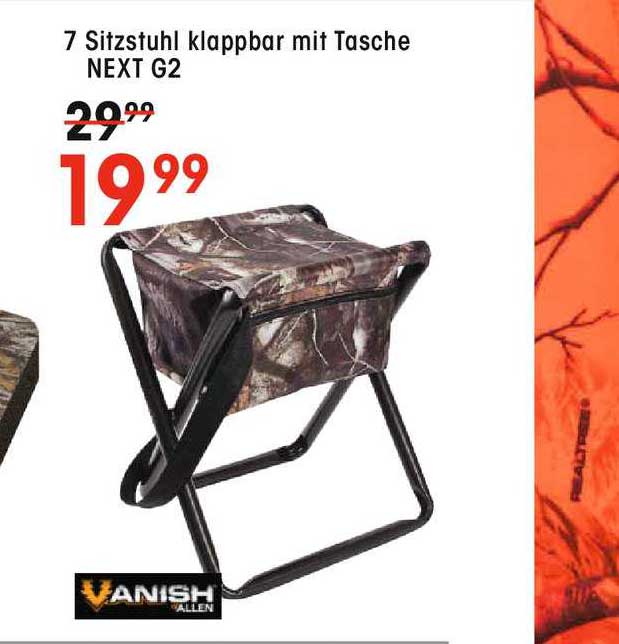 Vanish by Allen Sitzstuhl mit Tasche Stühle NEU 
