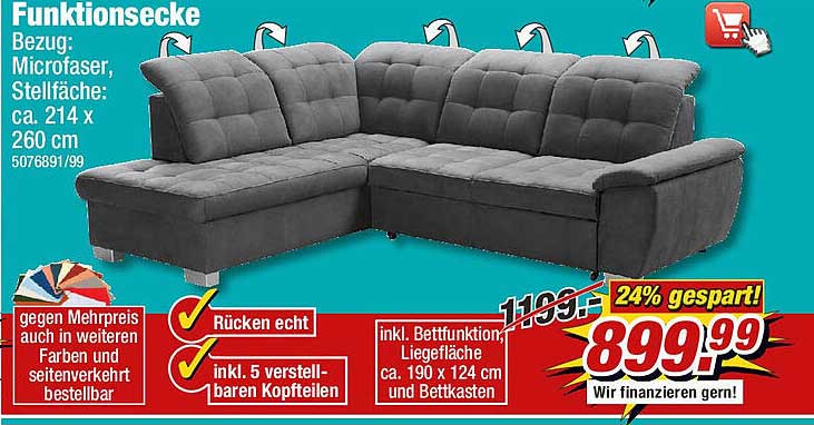Funktionsecke Angebot bei POCO 1Prospekte.de