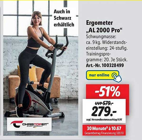 Kettler hometrainer Ergo C10 oplader