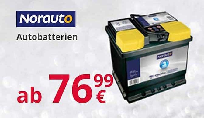 Norauto Autobatterien Angebot Bei ATU - 1Prospekte.de