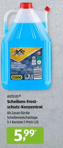 Auto XS Scheiben-Frostschutz 5L Angebot bei Aldi Nord