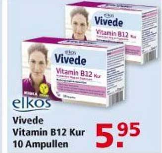 Multi Markt Elkos Vivede Vitamin B12 Kur 10 Ampullen