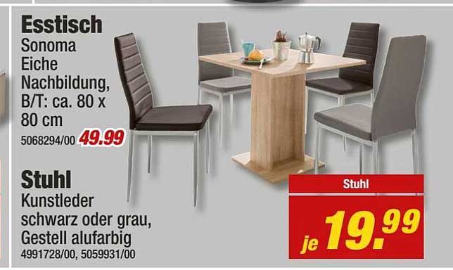 Esstisch Oder Stuhl Angebot bei POCO 1Prospekte.de