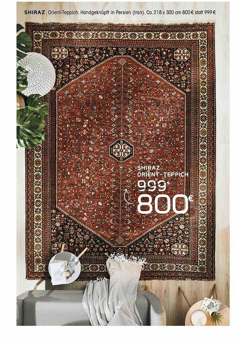 Shiraz Orientteppich Angebot bei Kibek 1Prospekte.de
