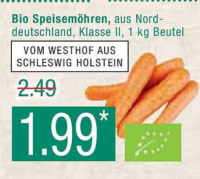 Bio Speisemöhren Angebot bei Marktkauf - 1Prospekte.de