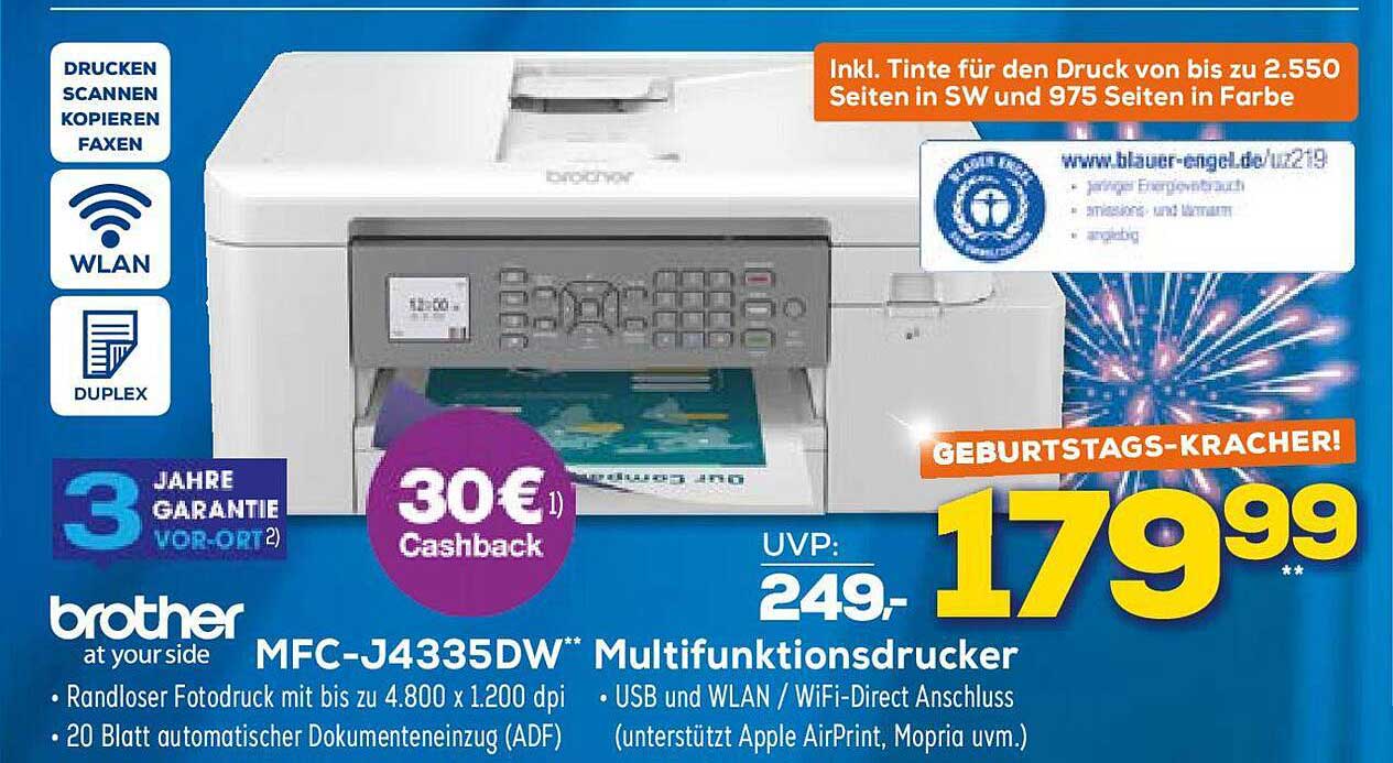 brother MFC-L2827DW Angebot bei Euronics